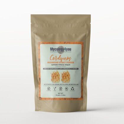 Organic Cordyceps mushroom extract powder, the ultimate superfood